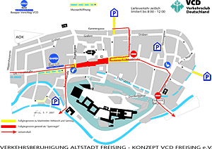 Plan Altstadt Freising