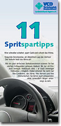 Titelseite "11 Spritspartipps"